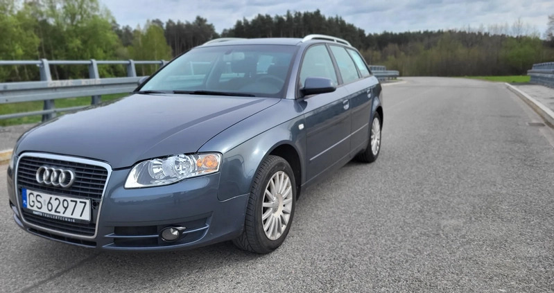 Audi A4 cena 16000 przebieg: 318903, rok produkcji 2007 z Słupsk małe 562